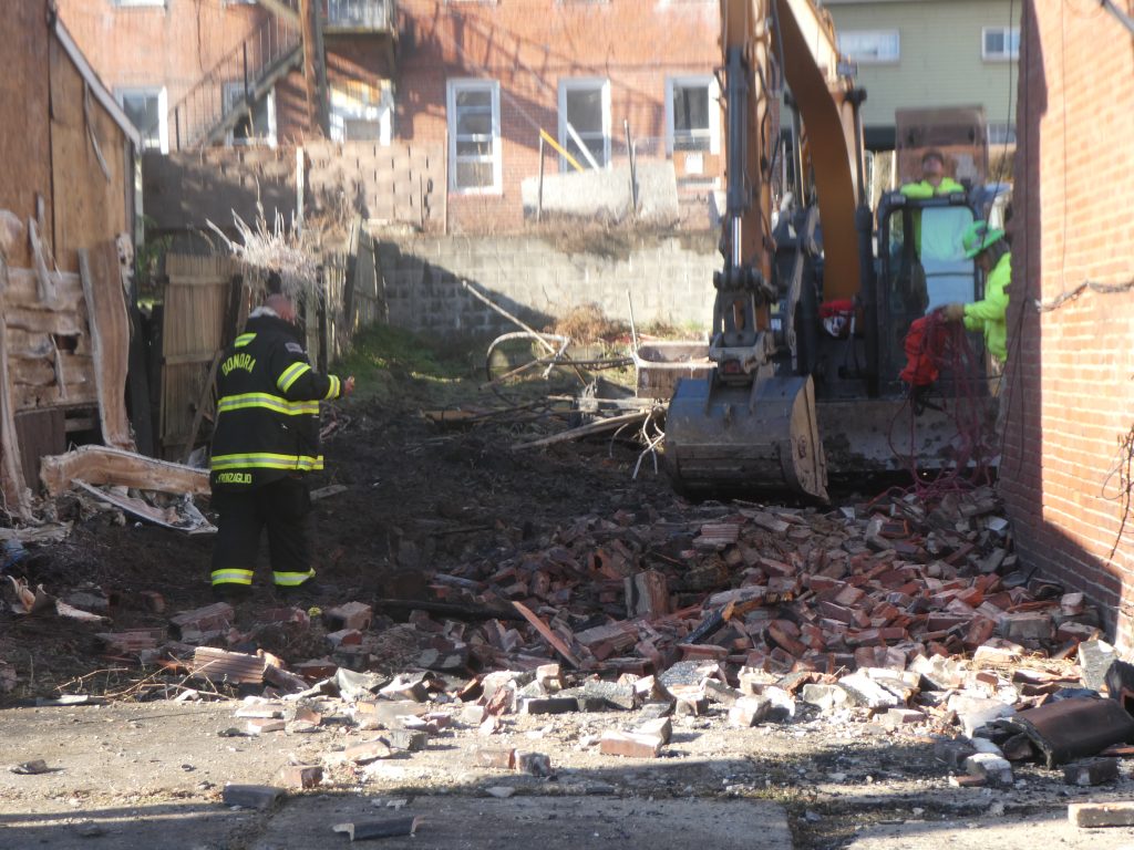 Vacant Donora apartment building destroyed in blaze HeraldStandard